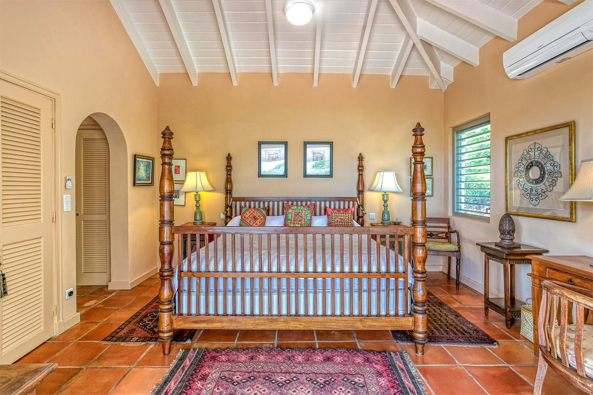 Saint Martin villa rental - The bedroom 1